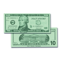 Learning Advantage Play Money $10 Bills, 100 Pieces 7509
